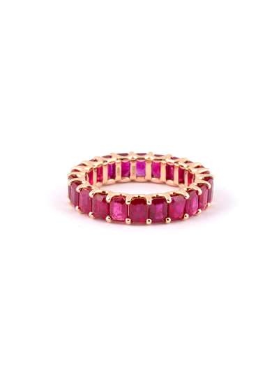 FEDINA ETERNELLE IN ORO ROSA 18KT CON RUBINI