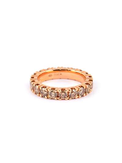 FEDINA ETERNELLE IN ORO ROSA 18KT CON DIAMANTI BROWN