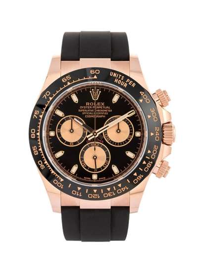 ROLEX DAYTONA COSMOGRAPH 40MM IN ORO ROSA 18KT E CAUCCIU' REF. 116515LN