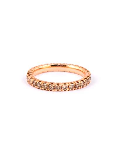 FEDINA ETERNELLE IN ORO ROSA 18KT CON DIAMANTI BROWN