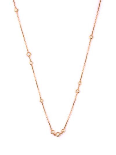 GIROCOLLO IN ORO ROSA 18KT CON DIAMANTI