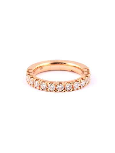 FEDINA MEZZA ETERNELLE IN ORO ROSA 18KT CON DIAMANTI