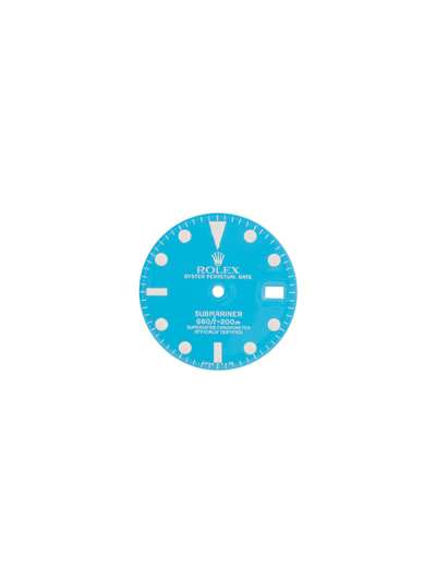 QUADRANTE AFTERMARKET PER ROLEX SUBMARINER DATE 40MM IN ACCIAIO REF. 1680 AZZURRO PALLETTONI