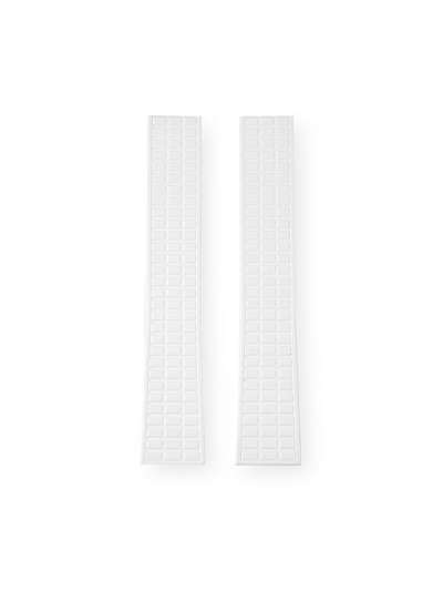 CINTURINO PATEK PHILIPPE IN CAUCCIU' BIANCO REF. A84