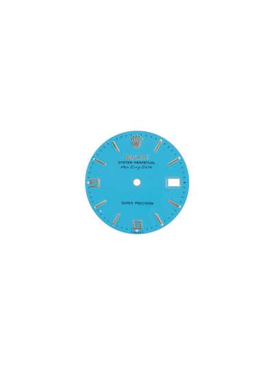 QUADRANTE AFTERMARKET PER ROLEX AIR-KING DATE REF. 5700 AZZURRO