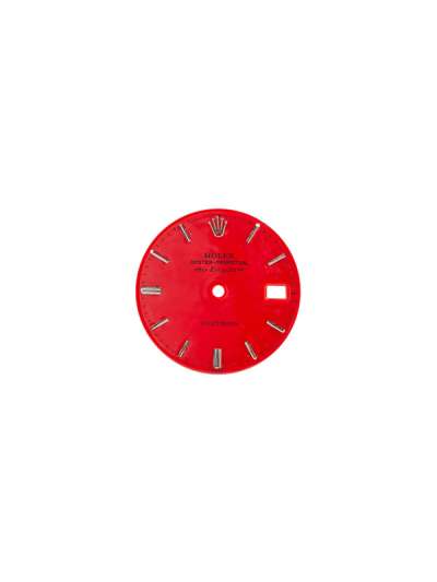 QUADRANTE AFTERMARKET PER ROLEX AIR-KING DATE REF. 5700 ROSSO
