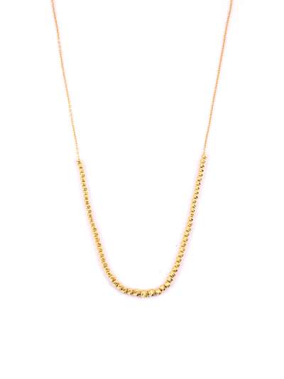 GIROCOLLO IN ORO GIALLO 18KT SFERETTE