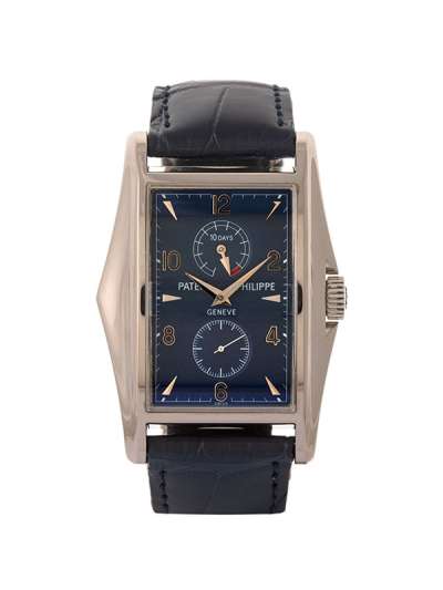 PATEK PHILIPPE GONDOLO POWER RESERVE IN ORO BIANCO 18KT CON ESTRATTO REF. 5100G