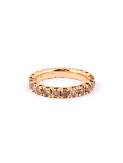 FEDINA ETERNELLE IN ORO ROSA 18KT CON DIAMANTI BROWN