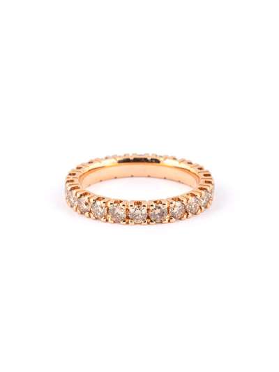 FEDINA ETERNELLE IN ORO ROSA 18KT CON DIAMANTI BROWN