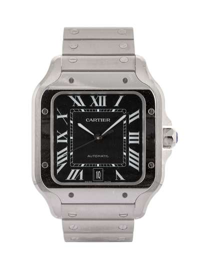CARTIER SANTOS DE CARTIER MODELLO GRANDE IN ACCIAIO REF. WSSA0096