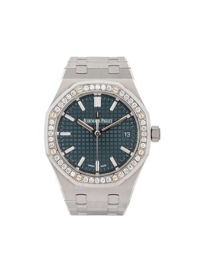 AUDEMARS PIGUET ROYAL OAK 34MM IN ACCIAIO E DIAMANTI REF. 77351ST