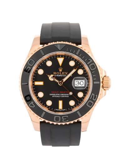 ROLEX YACHT-MASTER 40MM IN ORO ROSA 18KT E CAUCCIU' REF. 116655