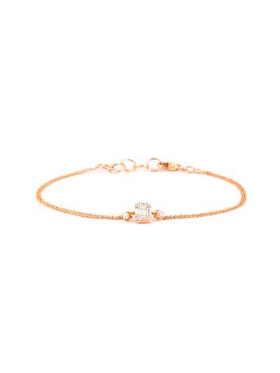BRACCIALE IN ORO ROSA 18KT CON DIAMANTI