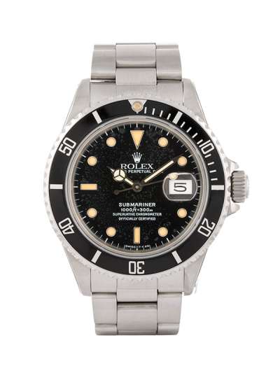 ROLEX SUBMARINER DATE CON SERVICE 40MM IN ACCIAIO REF. 16800