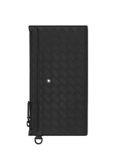 MINI ASTUCCIO MONTBLANC POUCH 8CC EXTREME IN PELLE NERA ID. 129978