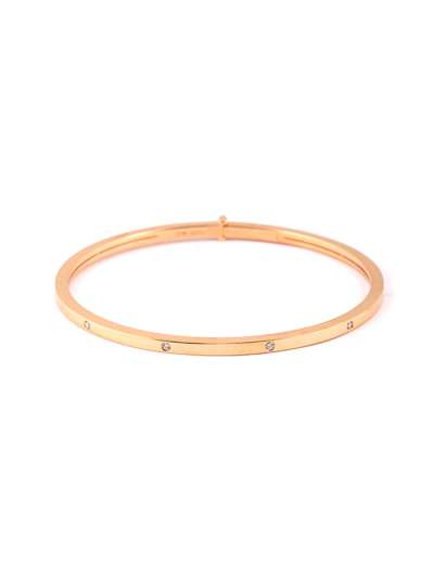 BRACCIALE RIGIDO IN ORO ROSA 18KT CON DIAMANTI