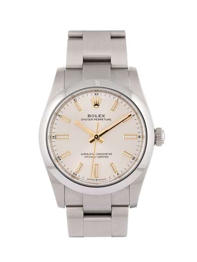 ROLEX OYSTER PERPETUAL 34MM IN ACCIAIO REF. 124200