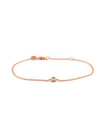 BRACCIALE IN ORO ROSA 18KT CON DIAMANTE