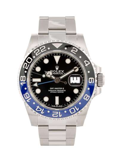 ROLEX GMT-MASTER II BATMAN OYSTER 40MM IN ACCIAIO REF. 126710BLNR