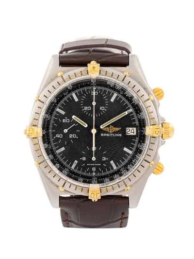 BREITLING CHRONOMAT 39MM IN ACCIAIO E ORO GIALLO 18KT REF. 81950