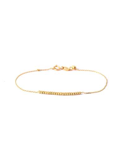 BRACCIALE IN ORO GIALLO 18KT SFERETTE