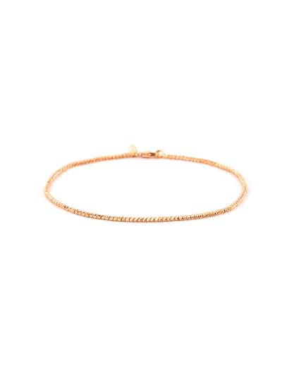 BRACCIALE PALLINE IN ORO ROSA 18KT