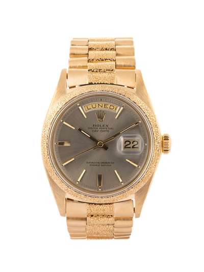 ROLEX DAY-DATE CORTECCIA BARK FINISH 36MM IN ORO GIALLO 18KT REF. 1811