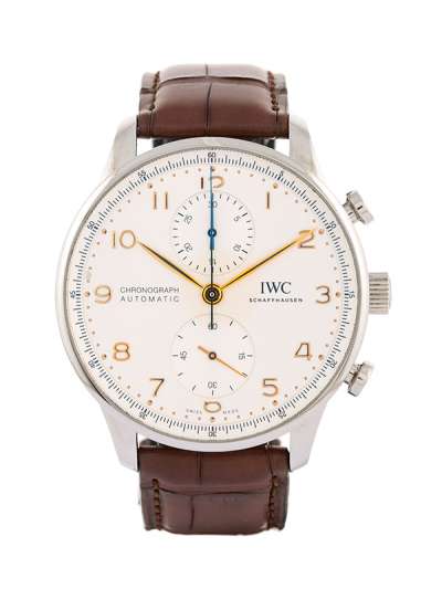 IWC PORTOGHESE CRONOGRAFO 41MM IN ACCIAIO REF. IW371604