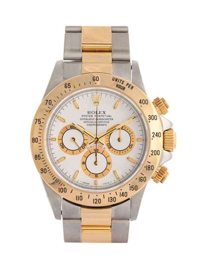 ROLEX DAYTONA MOV. ZENITH T SERIAL 40MM IN ACCIAIO E ORO GIALLO 18KT REF. 16523