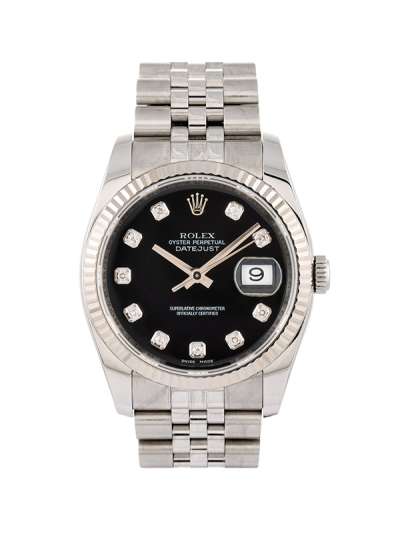 ROLEX DATEJUST 36MM IN ACCIAIO CON DIAMANTI REF. 116234
