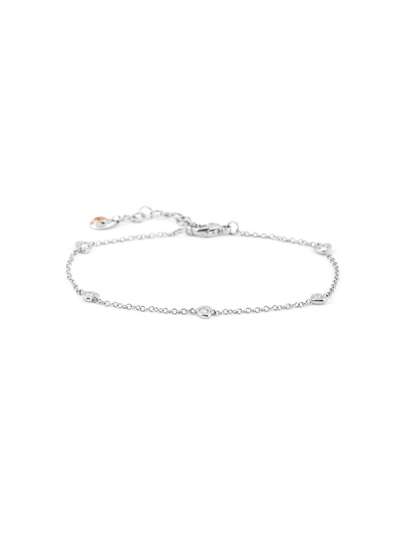 BRACCIALE IN ORO BIANCO 18KT CON DIAMANTI