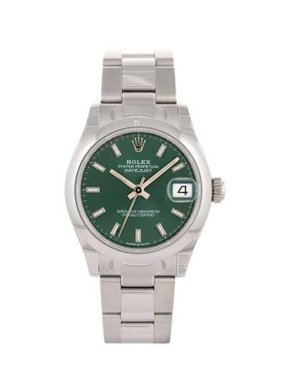 ROLEX DATEJUST GREEN MINT DIAL 31MM IN ACCIAIO REF. 278240