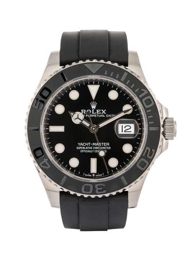 ROLEX YACHT MASTER 42MM IN ORO BIANCO 18KT E CAUCCIU' REF. 226659