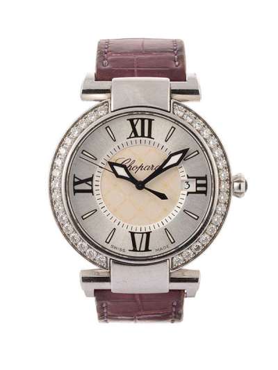 CHOPARD IMPERIALE 36MM IN ACCIAIO E DIAMANTI REF. 388532-3003