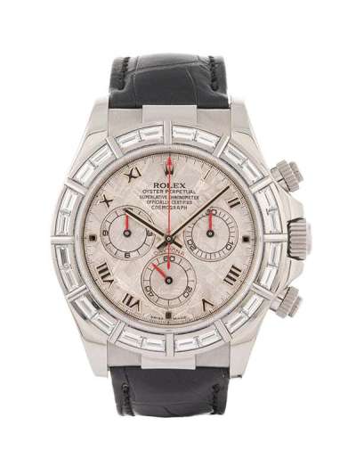 ROLEX DAYTONA 40MM IN ORO BIANCO 18KT E DIAMANTI METEORITE REF. 116589BR