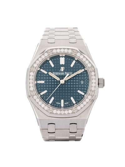 AUDEMARS PIGUET ROYAL OAK 34MM IN ACCIAIO E DIAMANTI REF. 77351ST