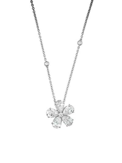 GIROCOLLO IN ORO BIANCO 18KT CON DIAMANTI