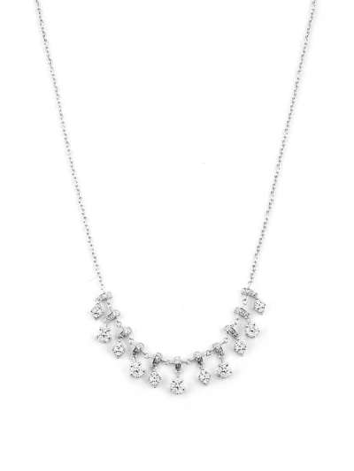 GIROCOLLO IN ORO BIANCO 18KT CON DIAMANTI