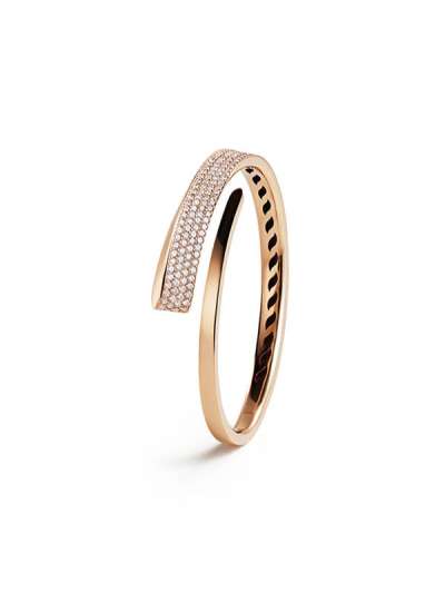 BRACCIALE CRIVELLI LIKE CONTRARIE' REGULAR IN ORO ROSA 18KT CON DIAMANTI