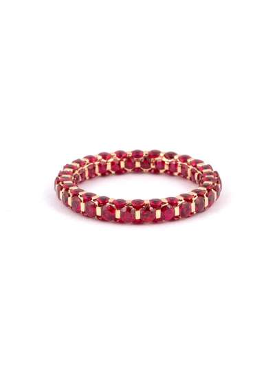 FEDINA ETERNELLE IN ORO ROSA 18KT CON RUBINI