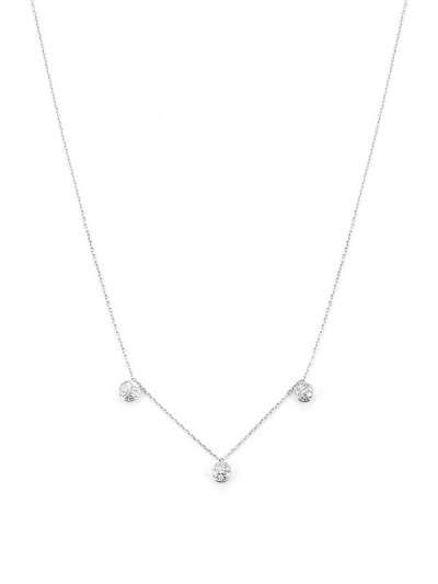 GIROCOLLO IN ORO BIANCO 18KT CON DIAMANTI