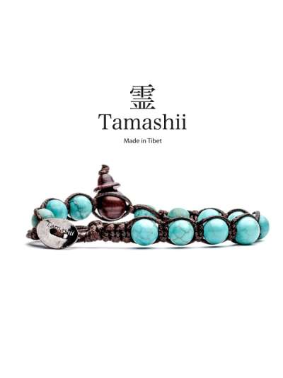BRACCIALE TAMASHII TURCHESE 1 GIRO MOD. BHS900-07