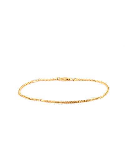 BRACCIALE IN ORO GIALLO 18KT CON ZAFFIRI GIALLI
