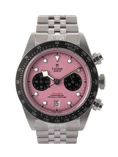 TUDOR BLACK BAY CHRONO PINK DIAL INTER MIAMI 41MM IN ACCIAIO REF. 79360N