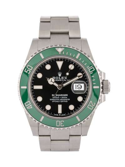 ROLEX SUBMARINER DATE GHIERA VERDE STARBUCKS 41MM IN ACCIAIO REF. 126610LV