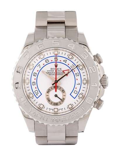 ROLEX YACHT-MASTER II 44MM IN ORO BIANCO 18KT WHITE DIAL REF. 116689