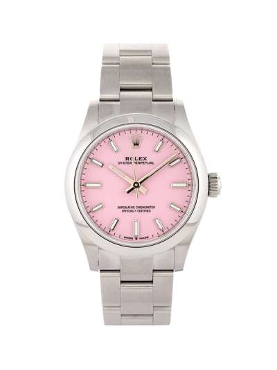 ROLEX OYSTER PERPETUAL CANDY PINK 31MM IN ACCIAIO REF. 277200