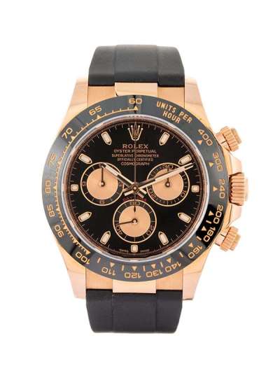 ROLEX DAYTONA COSMOGRAPH 40MM IN ORO ROSA 18KT E CAUCCIU' REF. 116515LN